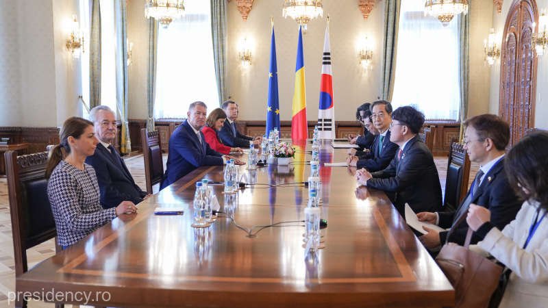 Iohannis: Romania supports increase of South Korean investments, greenfield ones included