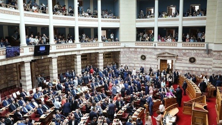 Constantine Tassoulas re-elected as President of the Hellenic Parliament