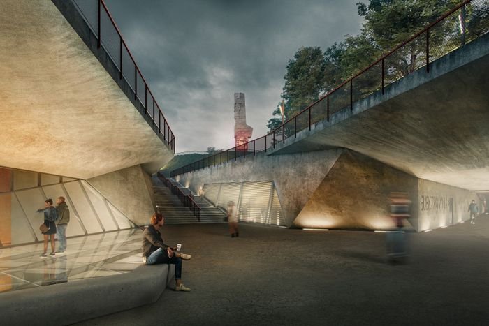 Łódź architects reveal ‘sensitive’ plans for new ‘Museum of Westerplatte and the War of 1939’