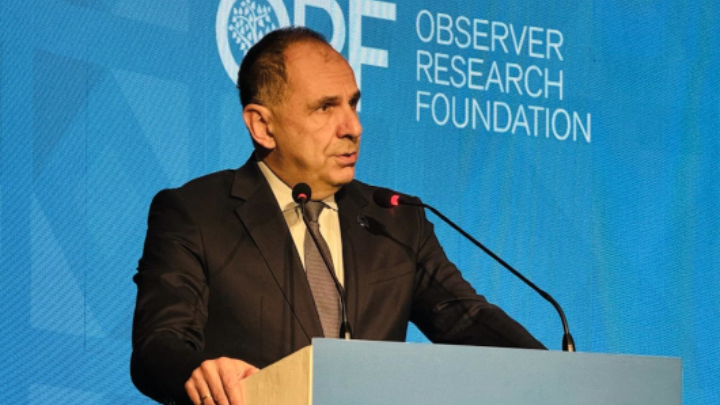FM Gerapetritis: Greece and India will do whatever is necessary to implement IMEC