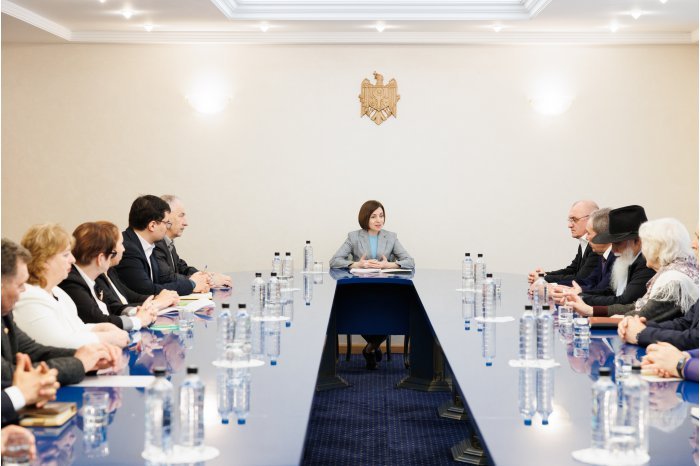 Moldovan president, ethnic minorities' representatives discuss referendum on Moldova's accession to EU