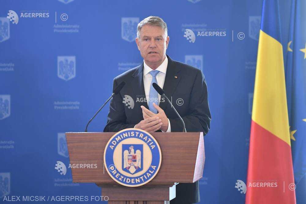 President Klaus Iohannis congratulates Peter Pellegrini on winning presidential elections in Slovakia