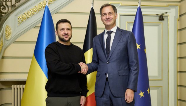 Zelensky, Belgian PM sign security agreement