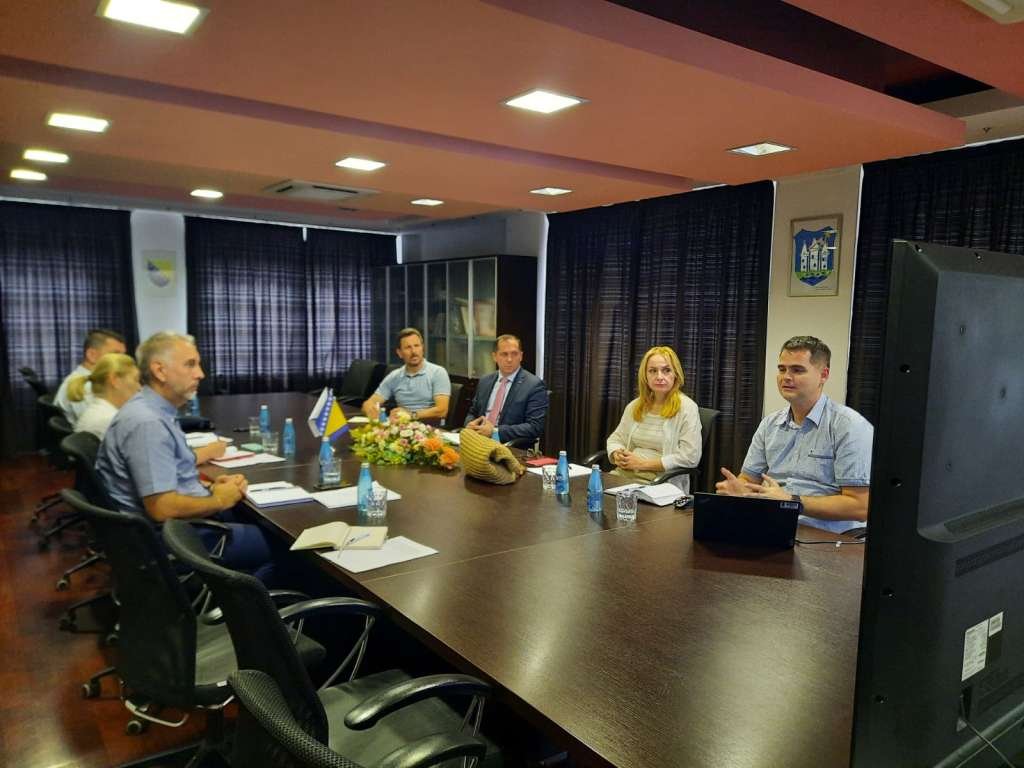 City Administration of Bihać and UNDP present a cooperation project on disaster risk reduction