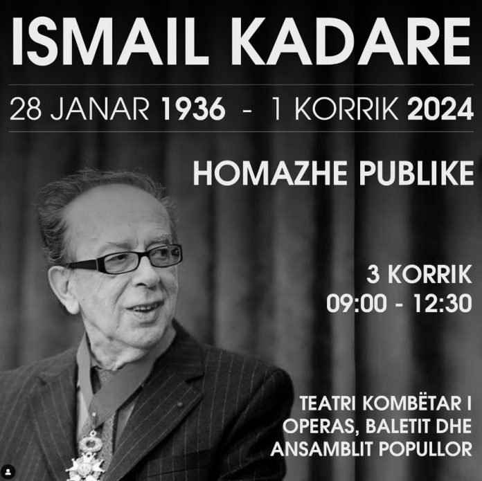 PM Rama: State funeral and public tributes in honour of Ismail Kadare