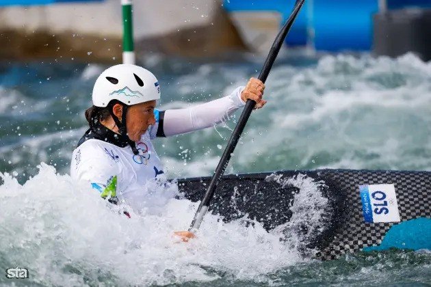 Eva Terčelj 7th in the Olympic K-1 slalom