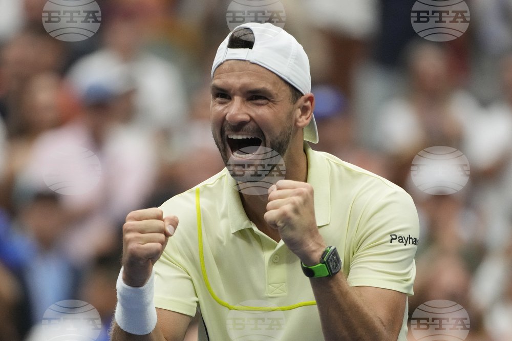 Grigor Dimitrov Advances to US Open Quarterfinals