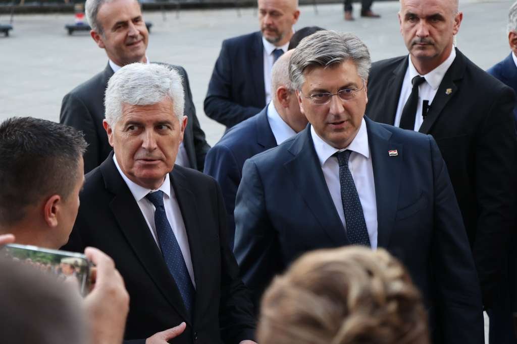 Croatian Prime Minister arriving on a multi-day working visit to Bosnia and Herzegovina