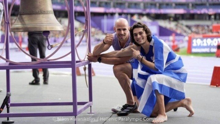 Nasos Gavellas Makes History: Defends Gold in 100m at Paris Paralympics