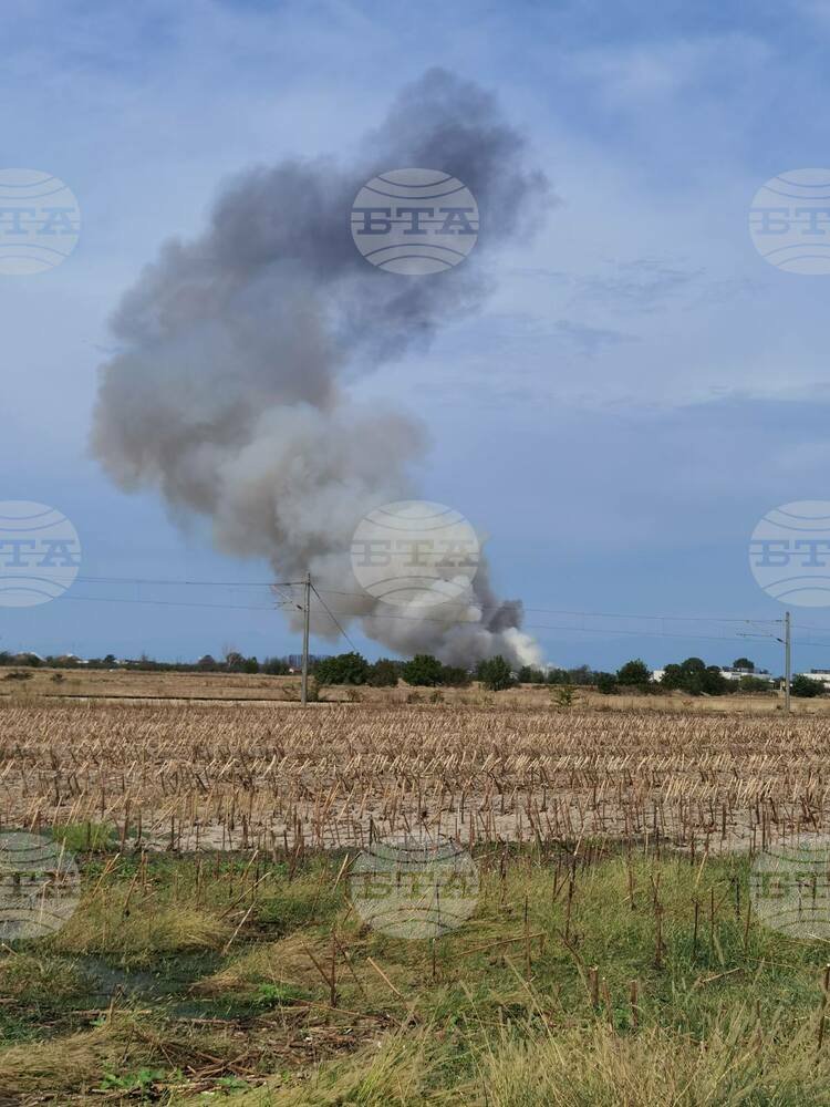 Bulgarian military plane crashes