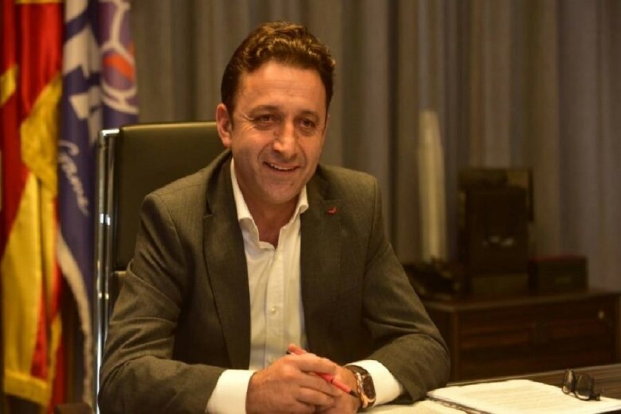 President of Macedonian Football Federation is attacked