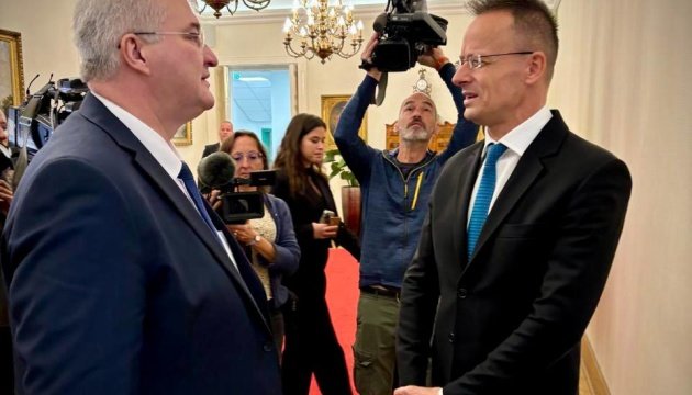 Sybiha, Szijjártó discuss Zelensky's Victory Plan