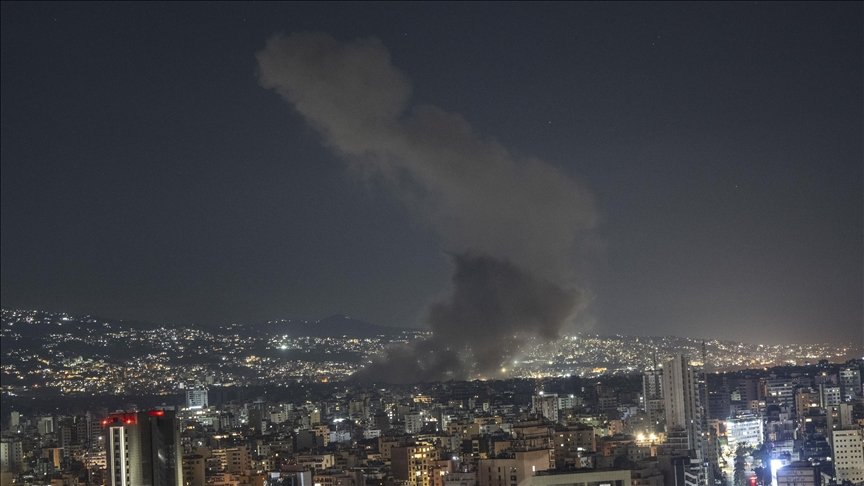 Israeli air force conducts 4 airstrikes on Beirut targeting civilian areas