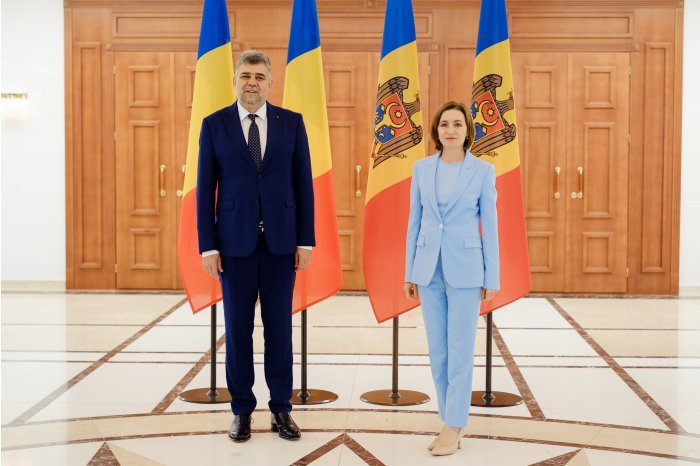 Moldovan president has meeting with Romanian PM