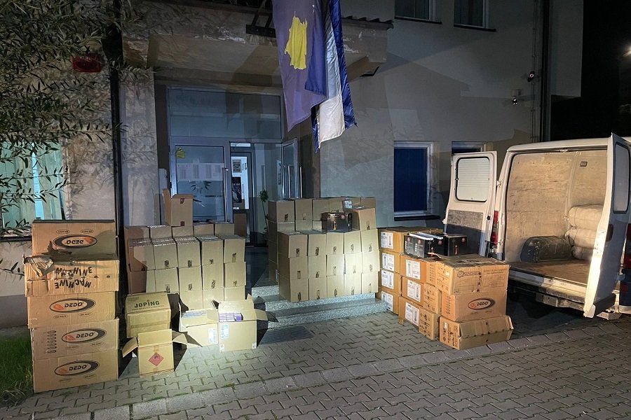 Kosovo Police seize significant amounts of smuggled goods