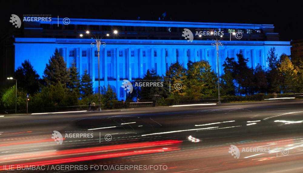 Victoria Palace of Government to be illuminated in blue to mark EU Anti-Trafficking Day