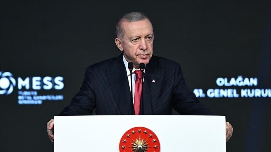 Turkish President Erdogan reiterates call for UN arms embargo on Israel