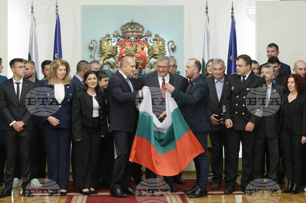 President Radev Receives Bulgarian Antarctic Explorers