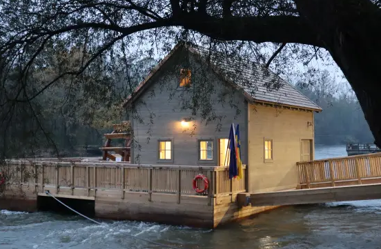 Island of Love gets new floating mill and ferry