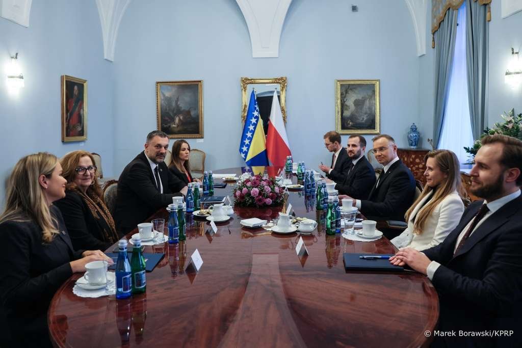 Bosnia and Poland strengthen diplomatic ties in high-level meeting