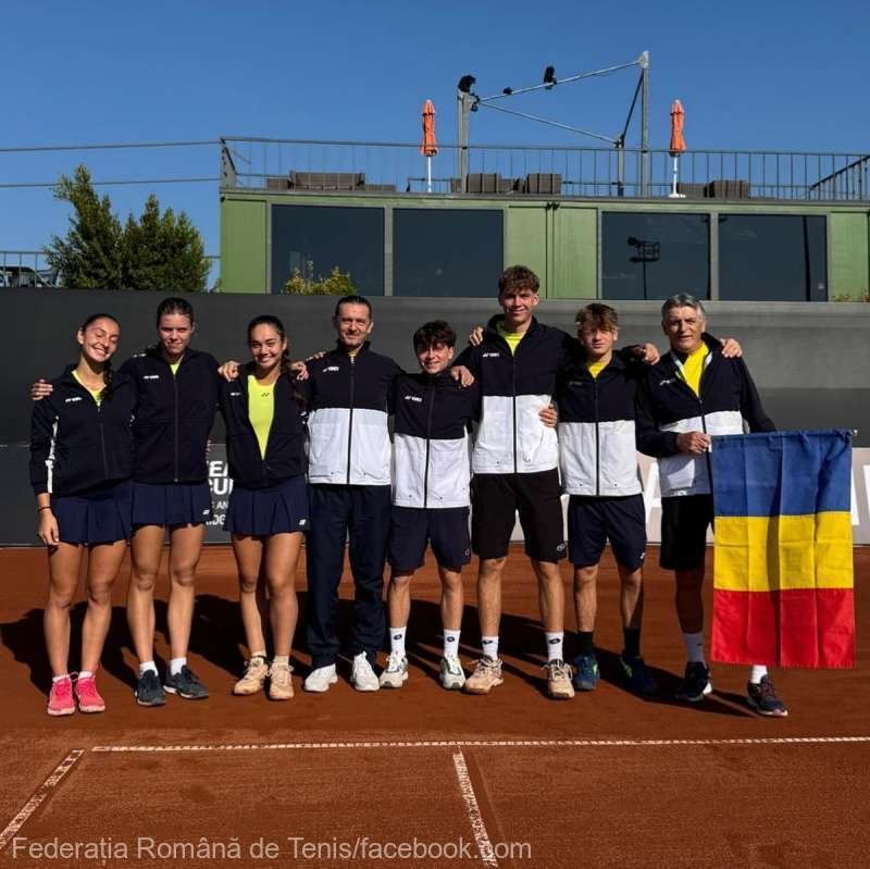 Romania debuts with victory in the Davis Cup, Billie Jean King Cup for juniors