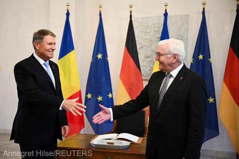 Romanian, German presidents meet in Berlin, discuss tightening economic cooperation and bilateral investments