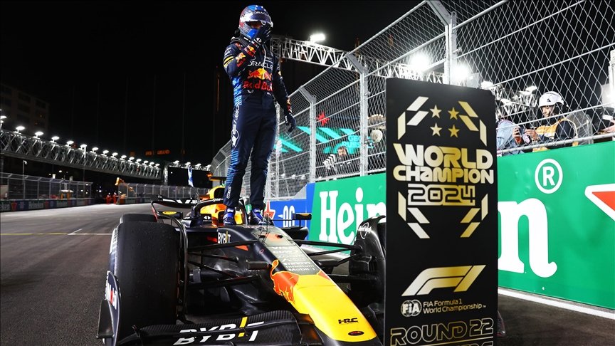 Red Bull's Dutch driver Max Verstappen wins 2024 Formula 1 world title in Las Vegas