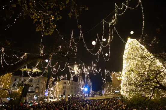 Slovenian cities switching to festive mode