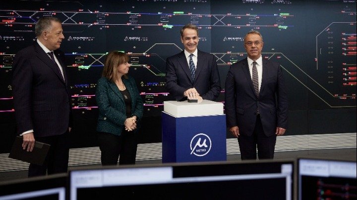 PM Mitsotakis inaugurates Thessaloniki Metro as operations begin