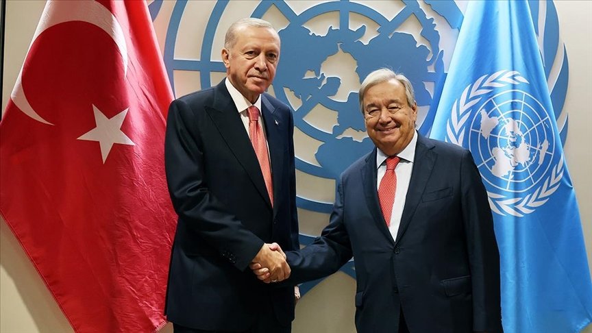 Erdogan Discusses Syrian Conflict with UN Secretary-General Amid Escalating Clashes