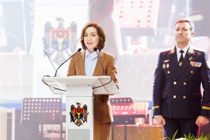 President Maia Sandu Honors National Police on Their Day