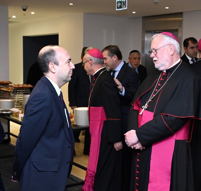 Baku hosts reception on blessing of grounds and laying foundation stone of new church dedicated to Saint John Paul II