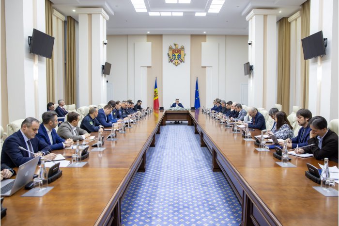 Moldovan PM chairs meeting on activation of Crisis Cell at government's headquarters as of 26 December