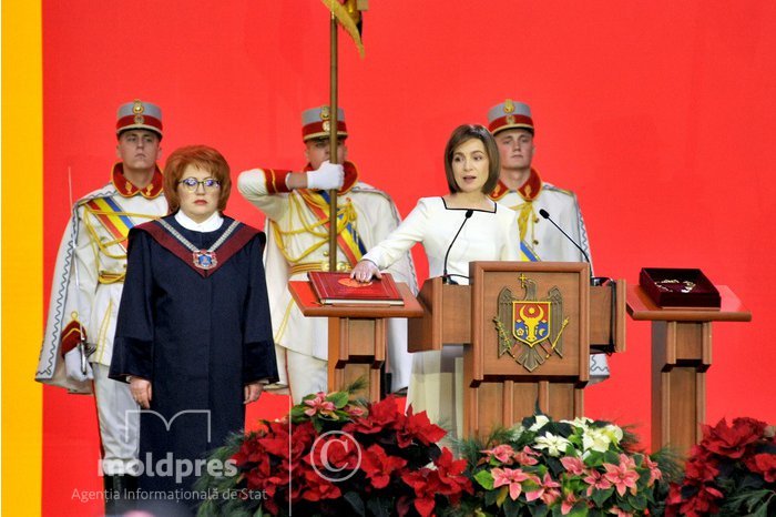 Maia Sandu Takes Oath for Second Term as Moldova’s President, Calls for Unity and Progress