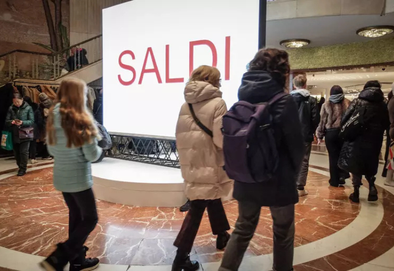 January sales get under way in Italy