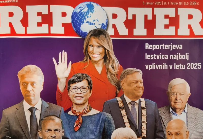 Melania Trump tops Reporter list of most influential Slovenians