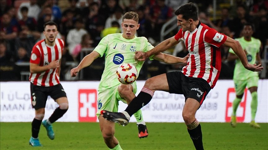 Barcelona Secures Spanish Super Cup Final Spot with 2-0 Victory Over Athletic Bilbao