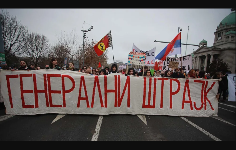 General strike in Serbia: Public Sector and Professionals join forces