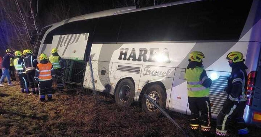 Bus accident in Croatia