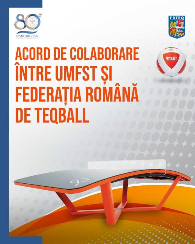 UMFST Targu Mures and Romanian Teqball Federation Partner to Promote Teqball and Teqvoly