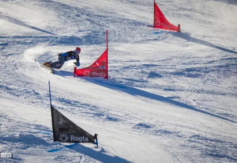 Žan Košir wins Snowboard World Cup parallel giant slalom