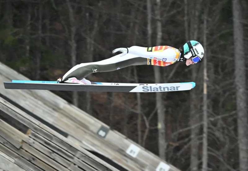 Slovenian ski jumper crowned world champion