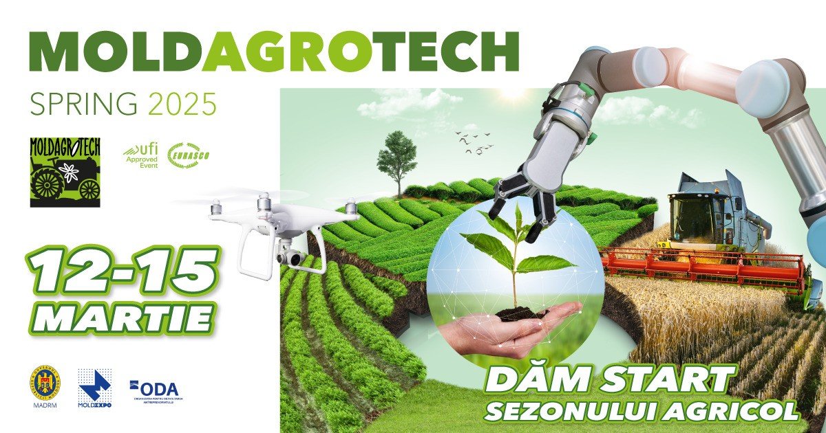 MOLDAGROTECH (Spring) 2025: Major Agricultural Exhibition Returns to Moldexpo