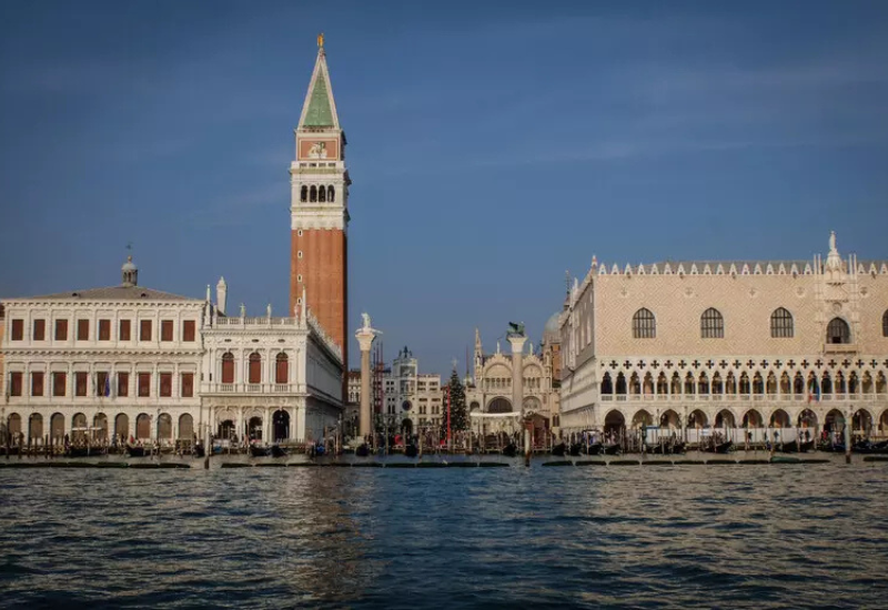 Iconic St. Mark Bell Tower in Venice reopens after renovations