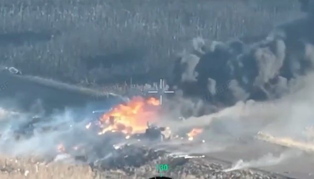 Ukrainian drones obliterate Russian quad bikes