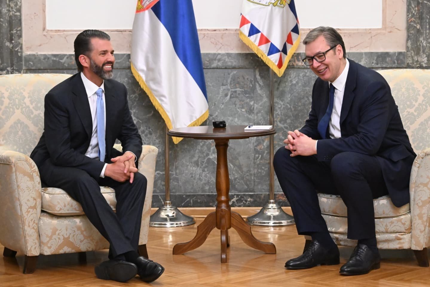 Serbian President, Trump Jr. discuss strategic cooperation, global challenges