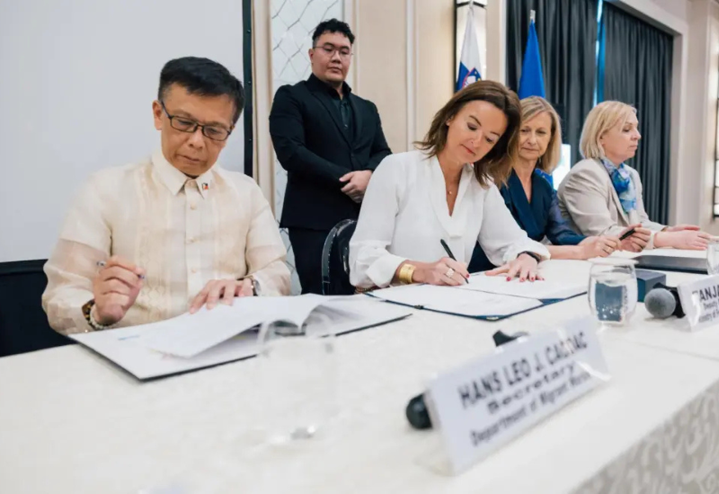 Slovenia, Philippines sign employment deal